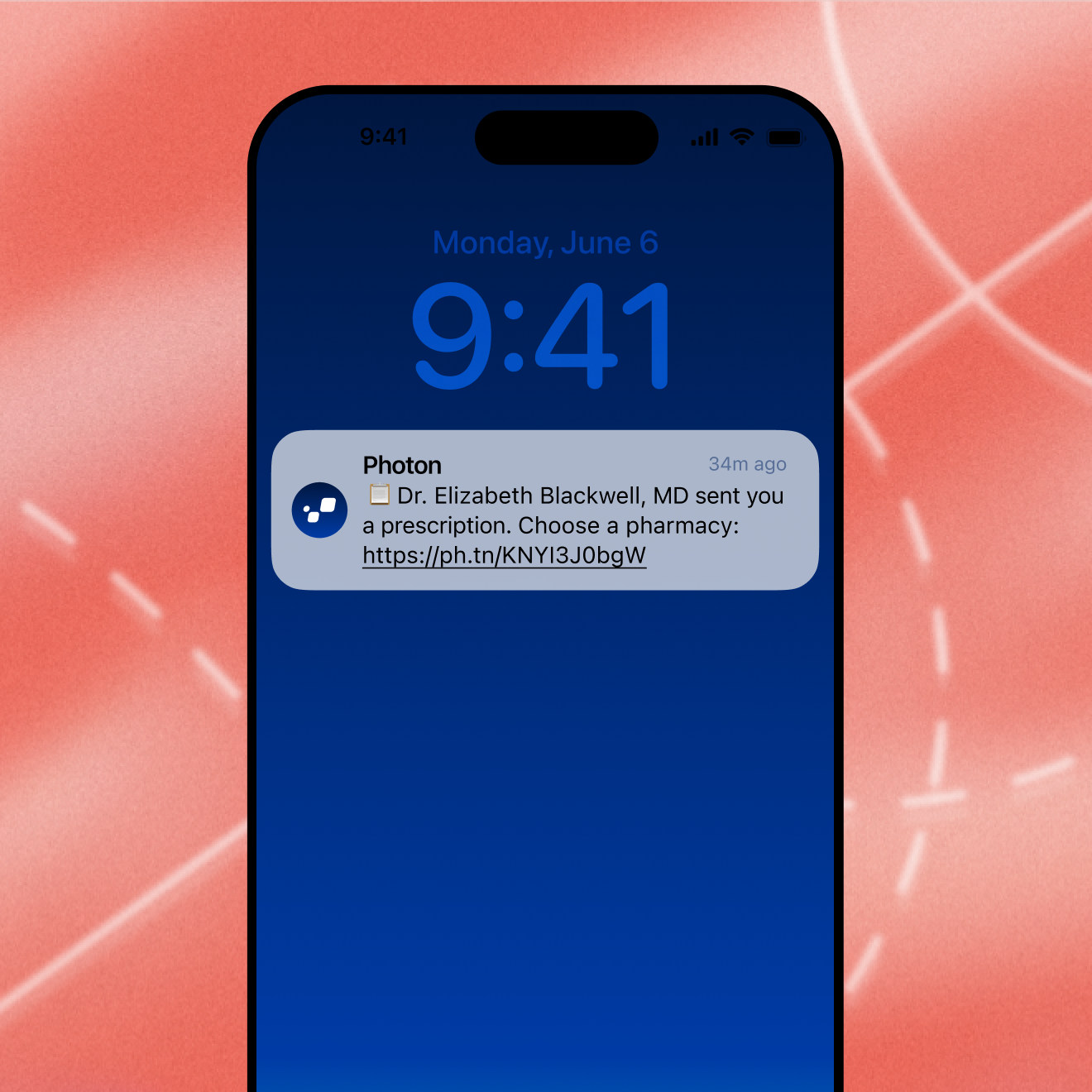 1 Script sent via EMR